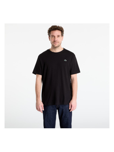 Тениска LACOSTE Tee-Shirt Black/ Lamb'S Lettuce 4