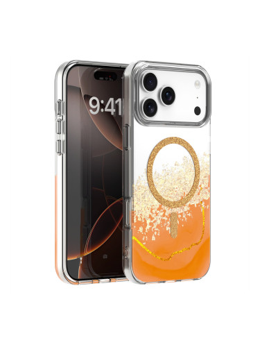 Кейс Epoxy Mag за iPhone 17 Pro (6.3) оранжев