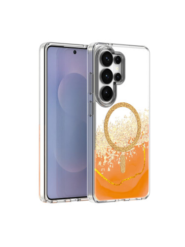 Кейс Epoxy Mag за Samsung Galaxy S26 Ultra оранжев