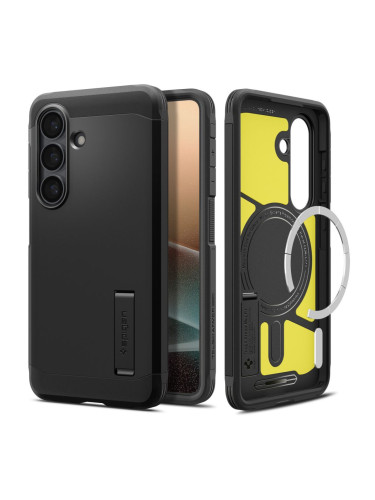 Оригинален кейс Spigen Tough Armor Magsafe, За Samsung Galaxy S26, Черен
