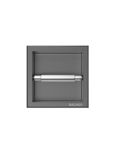 Вграден държач за хартия Wall Box 1 Gun Metal