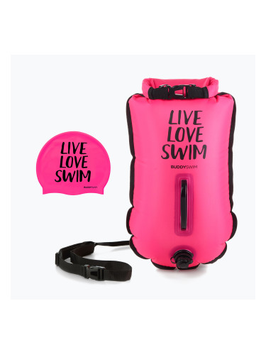 BuddySwim CSW Суха чанта за бивак 20 л розов