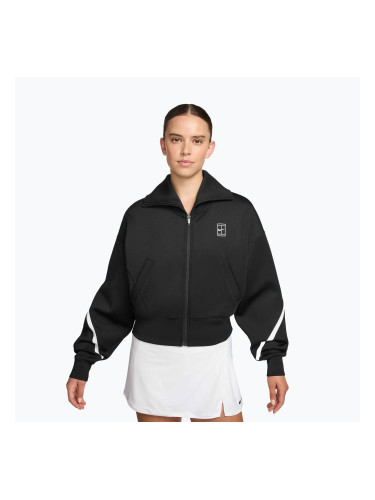 Дамски тенис суитшърт Nike Advantage Dri-Fit FZ black/white