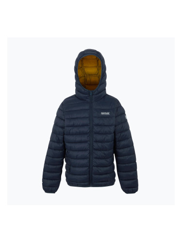 Детско яке REGATTA Hooded Marizion navy/gold flake