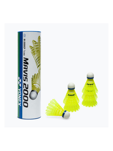 Совалки за бадминтон YONEX жълти Mavis 2000 Y