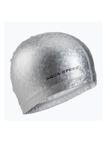 Шапка за плуване AQUA-SPEED Flux 26 silver 143