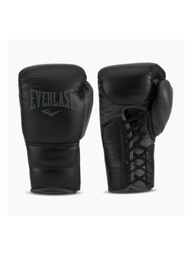 Боксови ръкавици Everlast Powerlock 2 Laced Pro Training black