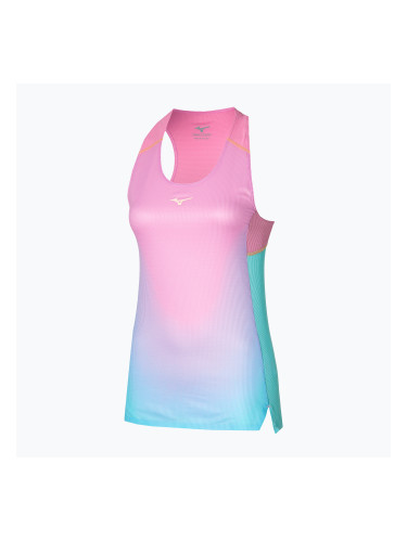 Дамски потник за бягане Mizuno Aero Tank blue glow