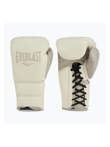 Боксови ръкавици Everlast Powerlock 2 Laced Pro Training white
