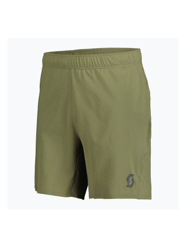 Мъжки шорти за бягане SCOTT Endurance LT hay green