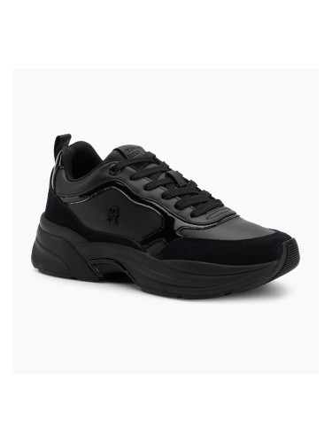 Дамски обувки Tommy Hilfiger Chunky Runner Patent black