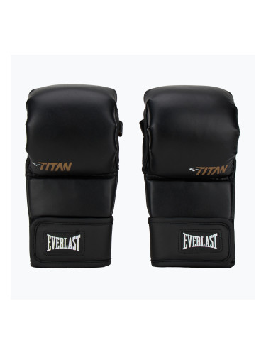 Everlast Titan Hybrid черни граплинг ръкавици