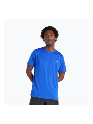 Мъжка тениска New Balance Run blue
