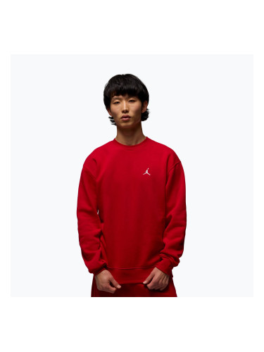 Мъжки суитшърт Nike Jordan Brooklyn Fleece Crew gym red/white