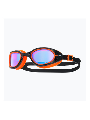 Очила за плуване TYR Special Ops 2.0 Mirrored black / blue / orange