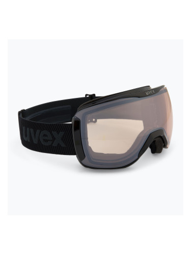 Предпазни ски очила UVEX Downhill 2100 V black shiny/mirror silver clear