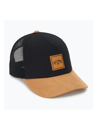 Мъжка бейзболна шапка Billabong Stacked Trucker black/tan