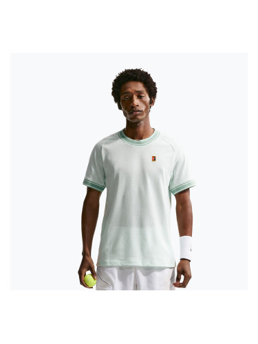 Мъжка тениска/фланелка за тенис Nike Court Heritage barely green