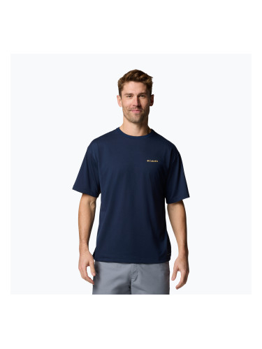Мъжка тениска Columbia Cedar Trail Back Graphic Tee collegiate navy