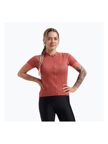 Дамско колоездачно трико Rogelli Modesta chutney / coral