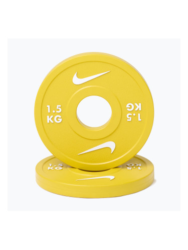 Тежести Nike Strength Change Plates 2 x 1,5 kg yellow/white