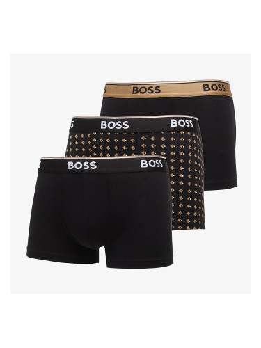 Боксерки Hugo Boss Trunk 3-Pack Power Desig Beige S