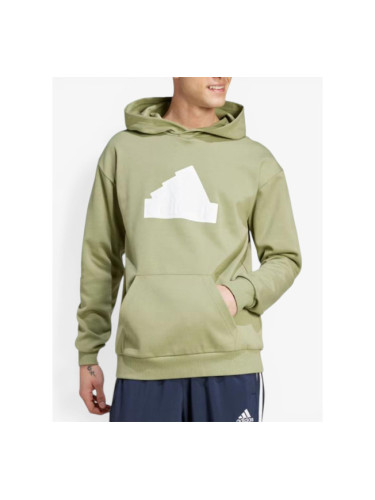 ADIDAS Future Icons Badge of Sport M Hoodie Green