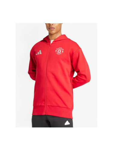 ADIDAS Manchester United Anthem Jacket Red