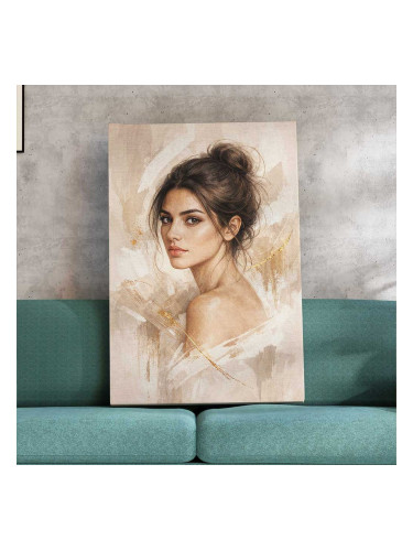 Картина от канава - Елегантен портрет