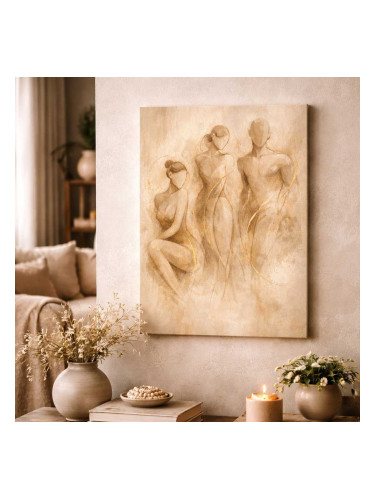 Картина от канава - Минималистични фигури