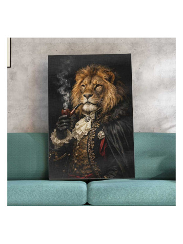 Картина от канава - Лъв аристократ