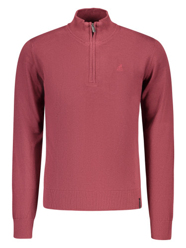 Червен мъжки суичър с качулка