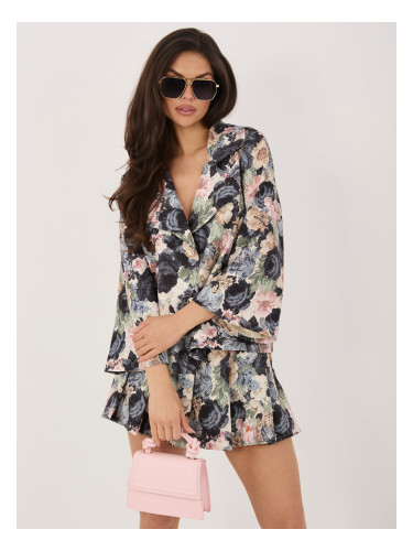 Черно късо яке