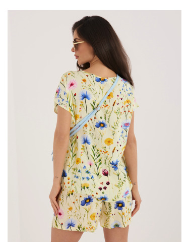 Летни жълти шорти SUBLEVEL