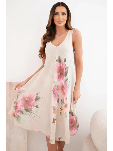 Дамска рокля Kesi с флорален мотив