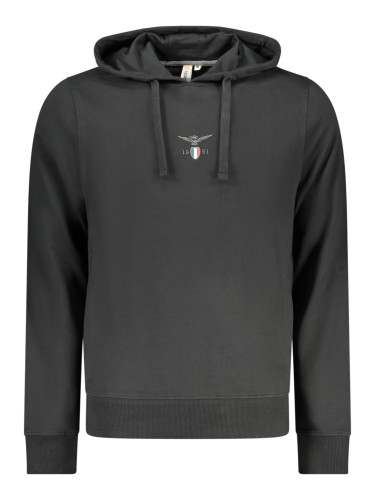 Черен суичър с качулка