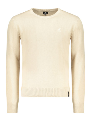 Бежов мъжки пуловер