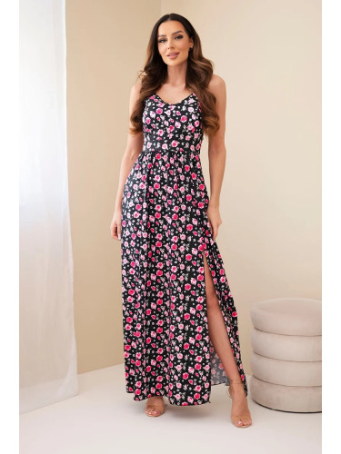 Макси рокля Kesi с флорален принт