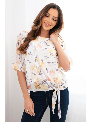 Дамска блуза с флорален принт Кеси