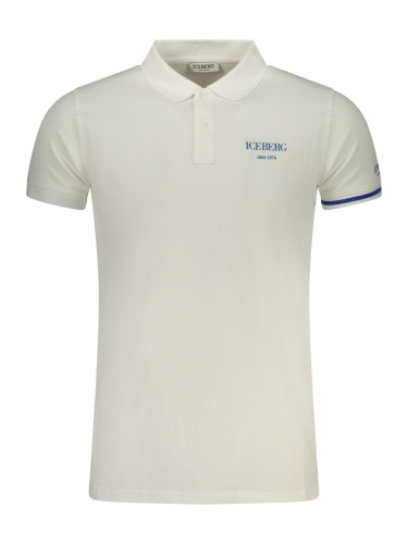 Бяла мъжка тениска Iceberg