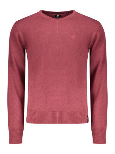 Червен мъжки суичър с качулка