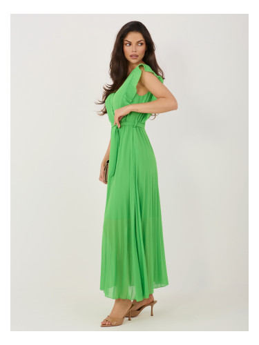 Лятна рокля с кръстосано деколте