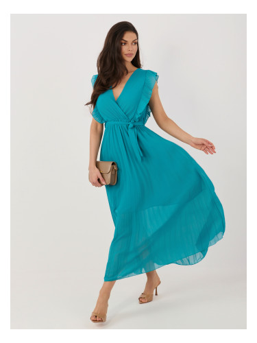 Лятна рокля с колан - Rue Paris