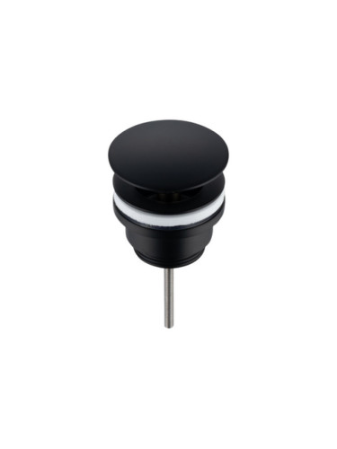 Месингов черен универсален клик-клак сифон Balneo Klik Klak D