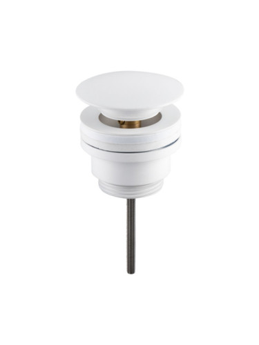 Месингов бял универсален клик-клак сифон Balneo Klik Klak D