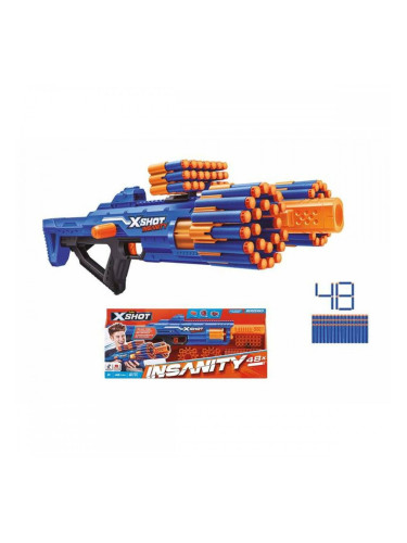 Пистолет за Дартс X-Shot Insanity- Berzerko 70 x 7 cm