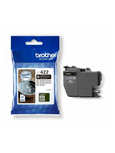 Оригиална касета за мастило Brother LC-422BK Черен