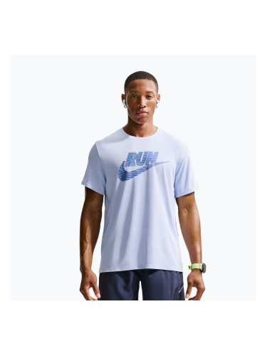 Мъжка тениска за бягане Nike Miler Dri-Fit UV hydrogen blue/lapis