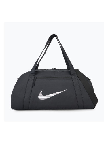 Дамска чанта за тренировка Nike Gym Club 24 l black/black/white