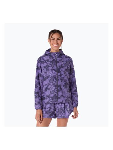 Дамско яке за бягане ASICS Fujitrail packable amethyst